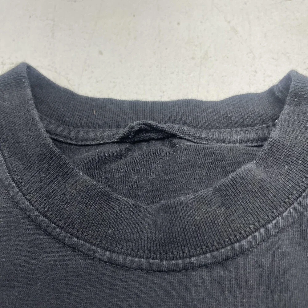 HUF The Smashing Pumpkins Shirt Mens M Black Floral Graphic Long Sleeve Band - Picture 5 of 8